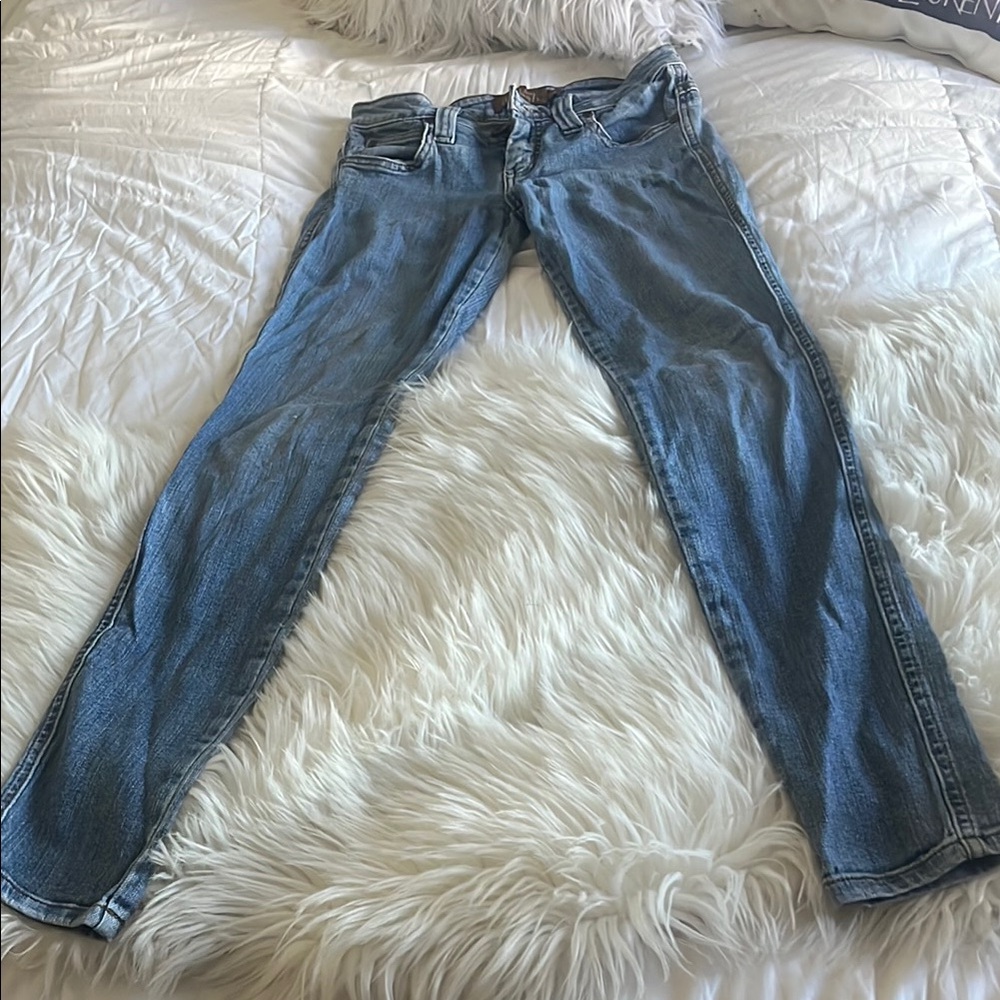 Frankie B. Blue Straight Leg Jeans